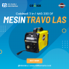 Original Caldwell 3 in 1 200 DF Mesin Travo Las Gasless Welding